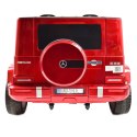 MERCEDES G63 AMG DLA 2 DZIECI, 24V, 4X4, MIĘKKIE KOŁA EVA, MIĘKKIE SIEDZENIE, LAKIER POLEROWANY FULL OPCJA/S-307 Import SUPER-TOYS