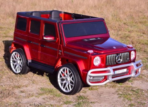 MERCEDES G63 AMG DLA 2 DZIECI, 24V, 4X4, MIĘKKIE KOŁA EVA, MIĘKKIE SIEDZENIE, LAKIER POLEROWANY FULL OPCJA/S-307 Import SUPER-TOYS MERCEDES G63 AMG DLA 2 DZIECI, 24V, 4X4, MIĘKKIE KOŁA EVA, MIĘKKIE SIEDZENIE, LAKIER POLEROWANY FULL OPCJA/S-307 Import SUPER-TOYS