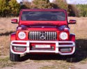 MERCEDES G63 AMG DLA 2 DZIECI, 24V, 4X4, MIĘKKIE KOŁA EVA, MIĘKKIE SIEDZENIE, LAKIER POLEROWANY FULL OPCJA/S-307 Import SUPER-TOYS