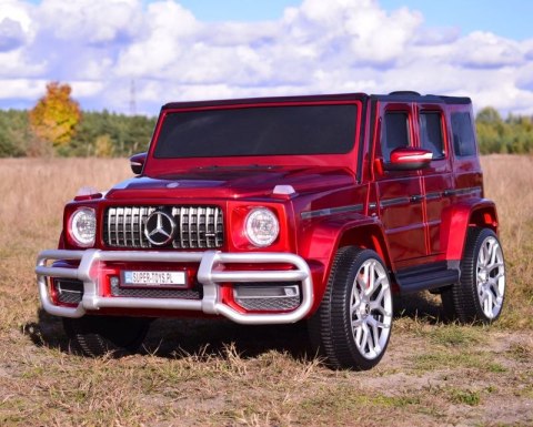 MERCEDES G63 AMG DLA 2 DZIECI, 24V, 4X4, MIĘKKIE KOŁA EVA, MIĘKKIE SIEDZENIE, LAKIER POLEROWANY FULL OPCJA/S-307 Import SUPER-TOYS MERCEDES G63 AMG DLA 2 DZIECI, 24V, 4X4, MIĘKKIE KOŁA EVA, MIĘKKIE SIEDZENIE, LAKIER POLEROWANY FULL OPCJA/S-307 Import SUPER-TOYS