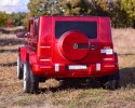 MERCEDES G63 AMG DLA 2 DZIECI, 24V, 4X4, MIĘKKIE KOŁA EVA, MIĘKKIE SIEDZENIE, LAKIER POLEROWANY FULL OPCJA/S-307 Import SUPER-TOYS
