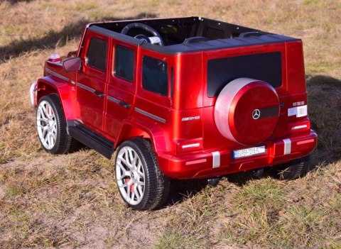 MERCEDES G63 AMG DLA 2 DZIECI, 24V, 4X4, MIĘKKIE KOŁA EVA, MIĘKKIE SIEDZENIE, LAKIER POLEROWANY FULL OPCJA/S-307 Import SUPER-TOYS MERCEDES G63 AMG DLA 2 DZIECI, 24V, 4X4, MIĘKKIE KOŁA EVA, MIĘKKIE SIEDZENIE, LAKIER POLEROWANY FULL OPCJA/S-307 Import SUPER-TOYS