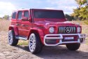 MERCEDES G63 AMG DLA 2 DZIECI, 24V, 4X4, MIĘKKIE KOŁA EVA, MIĘKKIE SIEDZENIE, LAKIER POLEROWANY FULL OPCJA/S-307 Import SUPER-TOYS