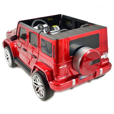 MERCEDES G63 AMG DLA 2 DZIECI, 24V, 4X4, MIĘKKIE KOŁA EVA, MIĘKKIE SIEDZENIE, LAKIER POLEROWANY FULL OPCJA/S-307 Import SUPER-TOYS MERCEDES G63 AMG DLA 2 DZIECI, 24V, 4X4, MIĘKKIE KOŁA EVA, MIĘKKIE SIEDZENIE, LAKIER POLEROWANY FULL OPCJA/S-307 Import SUPER-TOYS