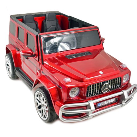 MERCEDES G63 AMG DLA 2 DZIECI, 24V, 4X4, MIĘKKIE KOŁA EVA, MIĘKKIE SIEDZENIE, LAKIER POLEROWANY FULL OPCJA/S-307 Import SUPER-TOYS MERCEDES G63 AMG DLA 2 DZIECI, 24V, 4X4, MIĘKKIE KOŁA EVA, MIĘKKIE SIEDZENIE, LAKIER POLEROWANY FULL OPCJA/S-307 Import SUPER-TOYS