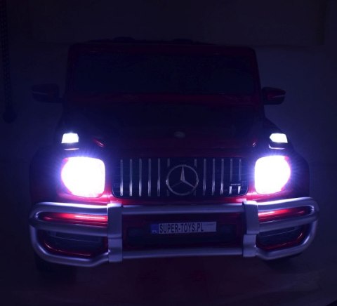 MERCEDES G63 AMG DLA 2 DZIECI, 24V, 4X4, MIĘKKIE KOŁA EVA, MIĘKKIE SIEDZENIE, LAKIER POLEROWANY FULL OPCJA/S-307 Import SUPER-TOYS MERCEDES G63 AMG DLA 2 DZIECI, 24V, 4X4, MIĘKKIE KOŁA EVA, MIĘKKIE SIEDZENIE, LAKIER POLEROWANY FULL OPCJA/S-307 Import SUPER-TOYS