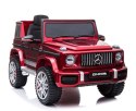 MERCEDES G63 AMG, MIĘKKIE KOŁA EVA, MIĘKKIE SIEDZENIE, LAKIER POLEROWANY FULL OPCJA/BBH0003 Import SUPER-TOYS
