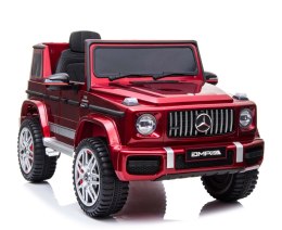 MERCEDES G63 AMG, MIĘKKIE KOŁA EVA, MIĘKKIE SIEDZENIE, LAKIER POLEROWANY FULL OPCJA/BBH0003 Import SUPER-TOYS