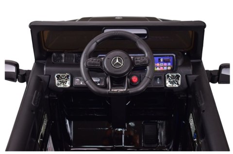 MERCEDES G63 AMG, MIĘKKIE KOŁA EVA, MIĘKKIE SIEDZENIE, LAKIER POLEROWANY FULL OPCJA/BBH0003 Import SUPER-TOYS MERCEDES G63 AMG, MIĘKKIE KOŁA EVA, MIĘKKIE SIEDZENIE, LAKIER POLEROWANY FULL OPCJA/BBH0003 Import SUPER-TOYS