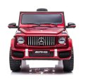 MERCEDES G63 AMG, MIĘKKIE KOŁA EVA, MIĘKKIE SIEDZENIE, LAKIER POLEROWANY FULL OPCJA/BBH0003 Import SUPER-TOYS
