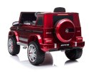 MERCEDES G63 AMG, MIĘKKIE KOŁA EVA, MIĘKKIE SIEDZENIE, LAKIER POLEROWANY FULL OPCJA/BBH0003 Import SUPER-TOYS
