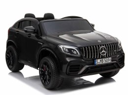 MERCEDES GLC 63S LICENCJA, 4X4, 2x12V, MIĘKKIE KOŁA EVA, MIĘKKIE SIEDZENIE, WALIZKA, FULL OPCJA/XMX608 Import SUPER-TOYS