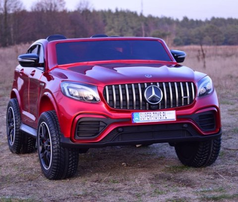 MERCEDES GLC 63S LICENCJA, 4X4, 2x12V, WALIZKA, MIĘKKIE KOŁA EVA, MIĘKKIE SIEDZENIE, LAKIER POLEROWANY, FULL OPCJA/XMX608 Import SUPER-TOYS MERCEDES GLC 63S LICENCJA, 4X4, 2x12V, WALIZKA, MIĘKKIE KOŁA EVA, MIĘKKIE SIEDZENIE, LAKIER POLEROWANY, FULL OPCJA/XMX608 Import SUPER-TOYS