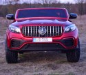 MERCEDES GLC 63S LICENCJA, 4X4, 2x12V, WALIZKA, MIĘKKIE KOŁA EVA, MIĘKKIE SIEDZENIE, LAKIER POLEROWANY, FULL OPCJA/XMX608 Import SUPER-TOYS