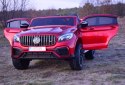 MERCEDES GLC 63S LICENCJA, 4X4, 2x12V, WALIZKA, MIĘKKIE KOŁA EVA, MIĘKKIE SIEDZENIE, LAKIER POLEROWANY, FULL OPCJA/XMX608 Import SUPER-TOYS