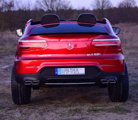MERCEDES GLC 63S LICENCJA, 4X4, 2x12V, WALIZKA, MIĘKKIE KOŁA EVA, MIĘKKIE SIEDZENIE, LAKIER POLEROWANY, FULL OPCJA/XMX608 Import SUPER-TOYS MERCEDES GLC 63S LICENCJA, 4X4, 2x12V, WALIZKA, MIĘKKIE KOŁA EVA, MIĘKKIE SIEDZENIE, LAKIER POLEROWANY, FULL OPCJA/XMX608 Import SUPER-TOYS