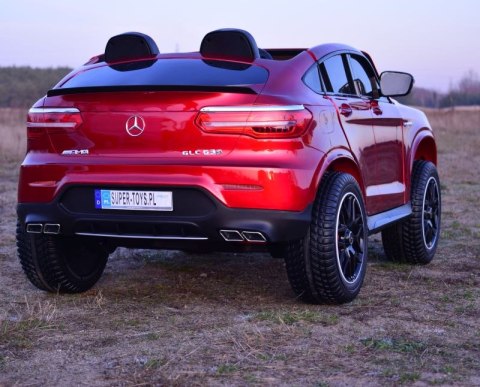 MERCEDES GLC 63S LICENCJA, 4X4, 2x12V, WALIZKA, MIĘKKIE KOŁA EVA, MIĘKKIE SIEDZENIE, LAKIER POLEROWANY, FULL OPCJA/XMX608 Import SUPER-TOYS MERCEDES GLC 63S LICENCJA, 4X4, 2x12V, WALIZKA, MIĘKKIE KOŁA EVA, MIĘKKIE SIEDZENIE, LAKIER POLEROWANY, FULL OPCJA/XMX608 Import SUPER-TOYS
