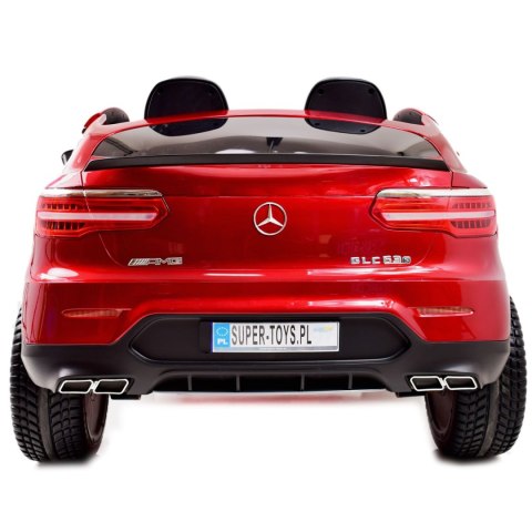 MERCEDES GLC 63S LICENCJA, 4X4, 2x12V, WALIZKA, MIĘKKIE KOŁA EVA, MIĘKKIE SIEDZENIE, LAKIER POLEROWANY, FULL OPCJA/XMX608 Import SUPER-TOYS MERCEDES GLC 63S LICENCJA, 4X4, 2x12V, WALIZKA, MIĘKKIE KOŁA EVA, MIĘKKIE SIEDZENIE, LAKIER POLEROWANY, FULL OPCJA/XMX608 Import SUPER-TOYS