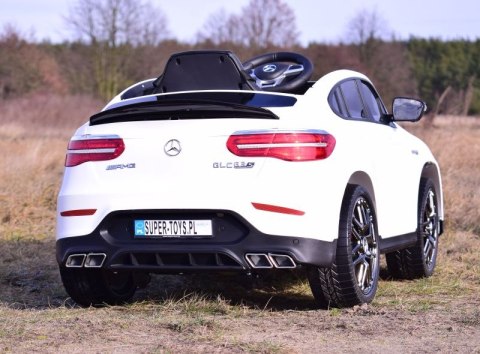 MERCEDES GLC 63S, MIĘKKIE SIEDZENIE, MIEKKIE KOŁA, SYSTEM ESW, FUNKCJA BUJANIA/QLS5688 Import SUPER-TOYS MERCEDES GLC 63S, MIĘKKIE SIEDZENIE, MIEKKIE KOŁA, SYSTEM ESW, FUNKCJA BUJANIA/QLS5688 Import SUPER-TOYS