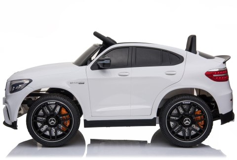 MERCEDES GLC 63S, MIĘKKIE SIEDZENIE, MIEKKIE KOŁA, SYSTEM ESW, FUNKCJA BUJANIA/QLS5688 Import SUPER-TOYS MERCEDES GLC 63S, MIĘKKIE SIEDZENIE, MIEKKIE KOŁA, SYSTEM ESW, FUNKCJA BUJANIA/QLS5688 Import SUPER-TOYS