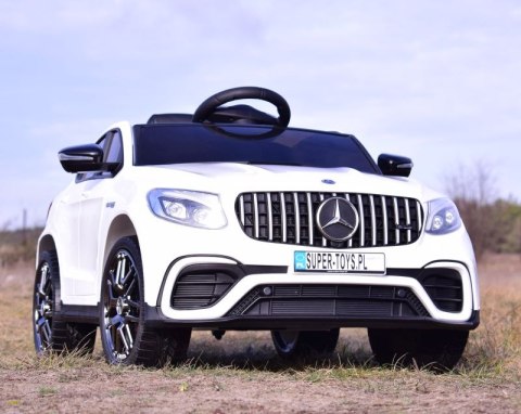 MERCEDES GLC 63S, MIĘKKIE SIEDZENIE, MIEKKIE KOŁA, SYSTEM ESW, FUNKCJA BUJANIA/QLS5688 Import SUPER-TOYS MERCEDES GLC 63S, MIĘKKIE SIEDZENIE, MIEKKIE KOŁA, SYSTEM ESW, FUNKCJA BUJANIA/QLS5688 Import SUPER-TOYS