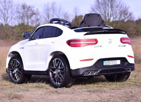 MERCEDES GLC 63S, MIĘKKIE SIEDZENIE, MIEKKIE KOŁA, SYSTEM ESW, FUNKCJA BUJANIA/QLS5688 Import SUPER-TOYS MERCEDES GLC 63S, MIĘKKIE SIEDZENIE, MIEKKIE KOŁA, SYSTEM ESW, FUNKCJA BUJANIA/QLS5688 Import SUPER-TOYS
