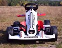 SZYBKI GOKART FANCY NA AKUMULATOR 12V, REGULOWANA - ROZSUWANA RAMA, SUPER ZABAWA\BDQ-8 Import SUPER-TOYS