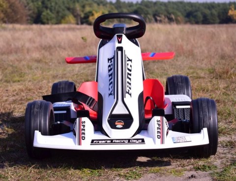 SZYBKI GOKART FANCY NA AKUMULATOR 12V, REGULOWANA - ROZSUWANA RAMA, SUPER ZABAWA\BDQ-8 Import SUPER-TOYS SZYBKI GOKART FANCY NA AKUMULATOR 12V, REGULOWANA - ROZSUWANA RAMA, SUPER ZABAWA\BDQ-8 Import SUPER-TOYS