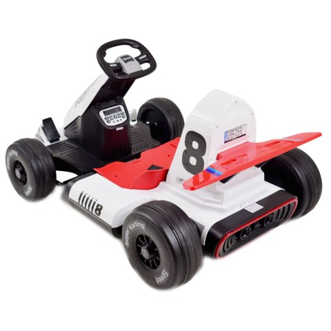 SZYBKI GOKART FANCY NA AKUMULATOR 12V, REGULOWANA - ROZSUWANA RAMA, SUPER ZABAWA\BDQ-8 Import SUPER-TOYS SZYBKI GOKART FANCY NA AKUMULATOR 12V, REGULOWANA - ROZSUWANA RAMA, SUPER ZABAWA\BDQ-8 Import SUPER-TOYS