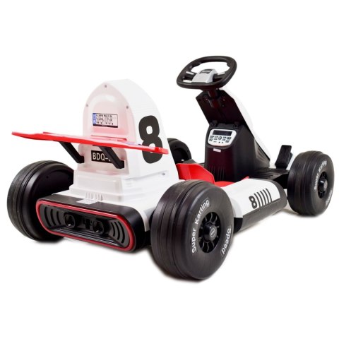 SZYBKI GOKART FANCY NA AKUMULATOR 12V, REGULOWANA - ROZSUWANA RAMA, SUPER ZABAWA\BDQ-8 Import SUPER-TOYS SZYBKI GOKART FANCY NA AKUMULATOR 12V, REGULOWANA - ROZSUWANA RAMA, SUPER ZABAWA\BDQ-8 Import SUPER-TOYS
