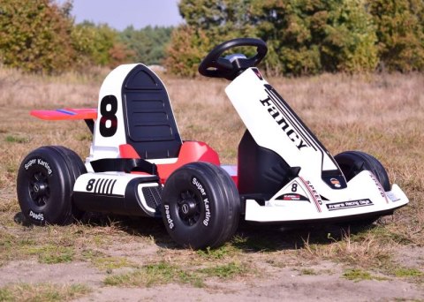 SZYBKI GOKART FANCY NA AKUMULATOR 12V, REGULOWANA - ROZSUWANA RAMA, SUPER ZABAWA\BDQ-8 Import SUPER-TOYS SZYBKI GOKART FANCY NA AKUMULATOR 12V, REGULOWANA - ROZSUWANA RAMA, SUPER ZABAWA\BDQ-8 Import SUPER-TOYS