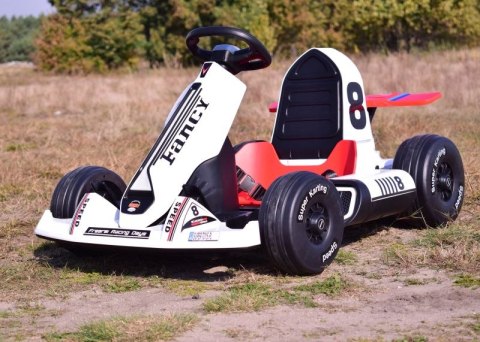 SZYBKI GOKART FANCY NA AKUMULATOR 12V, REGULOWANA - ROZSUWANA RAMA, SUPER ZABAWA\BDQ-8 Import SUPER-TOYS SZYBKI GOKART FANCY NA AKUMULATOR 12V, REGULOWANA - ROZSUWANA RAMA, SUPER ZABAWA\BDQ-8 Import SUPER-TOYS