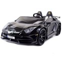 LICENCJONOWANY LAMBORGHINI AVENTADOR SVJ DLA 2 DZIECI FUNKCJA DRIFTU - LAKIER SUPER JAKOŚĆ, MIĘKKIE SIEDZENIE, MIĘKKIE KOŁA/SX20 Import SUPER-TOYS