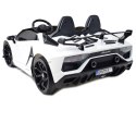 LICENCJONOWANY LAMBORGHINI AVENTADOR SVJ DLA 2 DZIECI, FUNKCJA DRIFTU MIĘKKIE SIEDZENIE, MIĘKKIE KOŁA/SX2028 Import SUPER-TOYS