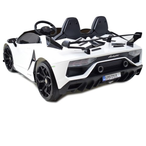LICENCJONOWANY LAMBORGHINI AVENTADOR SVJ DLA 2 DZIECI, FUNKCJA DRIFTU MIĘKKIE SIEDZENIE, MIĘKKIE KOŁA/SX2028 Import SUPER-TOYS LICENCJONOWANY LAMBORGHINI AVENTADOR SVJ DLA 2 DZIECI, FUNKCJA DRIFTU MIĘKKIE SIEDZENIE, MIĘKKIE KOŁA/SX2028 Import SUPER-TOYS