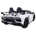 LICENCJONOWANY LAMBORGHINI AVENTADOR SVJ DLA 2 DZIECI, FUNKCJA DRIFTU MIĘKKIE SIEDZENIE, MIĘKKIE KOŁA/SX2028 Import SUPER-TOYS
