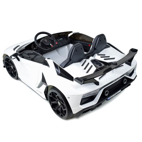 LICENCJONOWANY LAMBORGHINI AVENTADOR SVJ DLA 2 DZIECI, FUNKCJA DRIFTU MIĘKKIE SIEDZENIE, MIĘKKIE KOŁA/SX2028 Import SUPER-TOYS LICENCJONOWANY LAMBORGHINI AVENTADOR SVJ DLA 2 DZIECI, FUNKCJA DRIFTU MIĘKKIE SIEDZENIE, MIĘKKIE KOŁA/SX2028 Import SUPER-TOYS