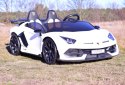 LICENCJONOWANY LAMBORGHINI AVENTADOR SVJ DLA 2 DZIECI, FUNKCJA DRIFTU MIĘKKIE SIEDZENIE, MIĘKKIE KOŁA/SX2028 Import SUPER-TOYS