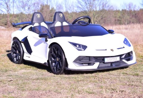 LICENCJONOWANY LAMBORGHINI AVENTADOR SVJ DLA 2 DZIECI, FUNKCJA DRIFTU MIĘKKIE SIEDZENIE, MIĘKKIE KOŁA/SX2028 Import SUPER-TOYS LICENCJONOWANY LAMBORGHINI AVENTADOR SVJ DLA 2 DZIECI, FUNKCJA DRIFTU MIĘKKIE SIEDZENIE, MIĘKKIE KOŁA/SX2028 Import SUPER-TOYS