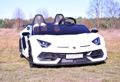 LICENCJONOWANY LAMBORGHINI AVENTADOR SVJ DLA 2 DZIECI, FUNKCJA DRIFTU MIĘKKIE SIEDZENIE, MIĘKKIE KOŁA/SX2028 Import SUPER-TOYS LICENCJONOWANY LAMBORGHINI AVENTADOR SVJ DLA 2 DZIECI, FUNKCJA DRIFTU MIĘKKIE SIEDZENIE, MIĘKKIE KOŁA/SX2028 Import SUPER-TOYS