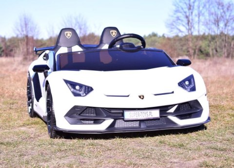 LICENCJONOWANY LAMBORGHINI AVENTADOR SVJ DLA 2 DZIECI, FUNKCJA DRIFTU MIĘKKIE SIEDZENIE, MIĘKKIE KOŁA/SX2028 Import SUPER-TOYS LICENCJONOWANY LAMBORGHINI AVENTADOR SVJ DLA 2 DZIECI, FUNKCJA DRIFTU MIĘKKIE SIEDZENIE, MIĘKKIE KOŁA/SX2028 Import SUPER-TOYS