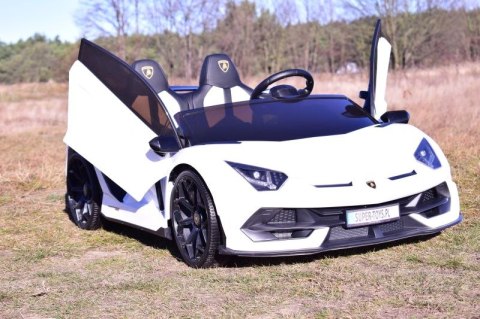 LICENCJONOWANY LAMBORGHINI AVENTADOR SVJ DLA 2 DZIECI, FUNKCJA DRIFTU MIĘKKIE SIEDZENIE, MIĘKKIE KOŁA/SX2028 Import SUPER-TOYS LICENCJONOWANY LAMBORGHINI AVENTADOR SVJ DLA 2 DZIECI, FUNKCJA DRIFTU MIĘKKIE SIEDZENIE, MIĘKKIE KOŁA/SX2028 Import SUPER-TOYS