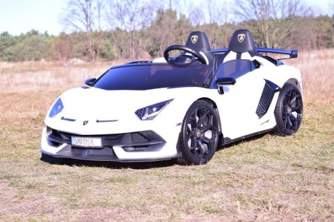 LICENCJONOWANY LAMBORGHINI AVENTADOR SVJ DLA 2 DZIECI, FUNKCJA DRIFTU MIĘKKIE SIEDZENIE, MIĘKKIE KOŁA/SX2028 Import SUPER-TOYS LICENCJONOWANY LAMBORGHINI AVENTADOR SVJ DLA 2 DZIECI, FUNKCJA DRIFTU MIĘKKIE SIEDZENIE, MIĘKKIE KOŁA/SX2028 Import SUPER-TOYS