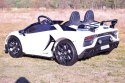 LICENCJONOWANY LAMBORGHINI AVENTADOR SVJ DLA 2 DZIECI, FUNKCJA DRIFTU MIĘKKIE SIEDZENIE, MIĘKKIE KOŁA/SX2028 Import SUPER-TOYS