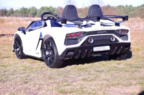 LICENCJONOWANY LAMBORGHINI AVENTADOR SVJ DLA 2 DZIECI, FUNKCJA DRIFTU MIĘKKIE SIEDZENIE, MIĘKKIE KOŁA/SX2028 Import SUPER-TOYS LICENCJONOWANY LAMBORGHINI AVENTADOR SVJ DLA 2 DZIECI, FUNKCJA DRIFTU MIĘKKIE SIEDZENIE, MIĘKKIE KOŁA/SX2028 Import SUPER-TOYS