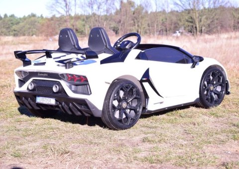 LICENCJONOWANY LAMBORGHINI AVENTADOR SVJ DLA 2 DZIECI, FUNKCJA DRIFTU MIĘKKIE SIEDZENIE, MIĘKKIE KOŁA/SX2028 Import SUPER-TOYS LICENCJONOWANY LAMBORGHINI AVENTADOR SVJ DLA 2 DZIECI, FUNKCJA DRIFTU MIĘKKIE SIEDZENIE, MIĘKKIE KOŁA/SX2028 Import SUPER-TOYS