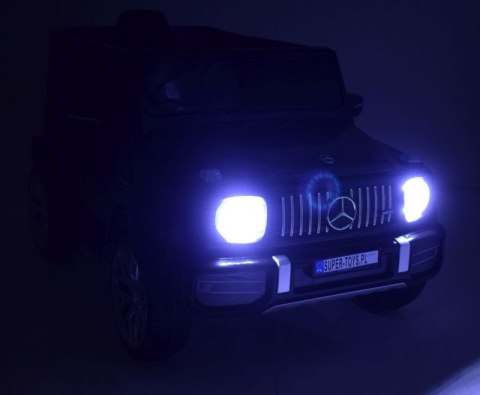 MERCEDES G63 NA AKUMULATOR MIĘKKIE KOŁA EVA, MIĘKKIE SIEDZENIE, FULL OPCJA/S-306 Import SUPER-TOYS MERCEDES G63 NA AKUMULATOR MIĘKKIE KOŁA EVA, MIĘKKIE SIEDZENIE, FULL OPCJA/S-306 Import SUPER-TOYS