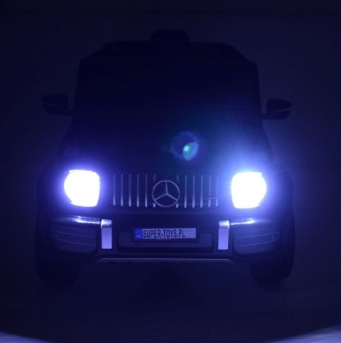 MERCEDES G63 NA AKUMULATOR MIĘKKIE KOŁA EVA, MIĘKKIE SIEDZENIE, FULL OPCJA/S-306 Import SUPER-TOYS MERCEDES G63 NA AKUMULATOR MIĘKKIE KOŁA EVA, MIĘKKIE SIEDZENIE, FULL OPCJA/S-306 Import SUPER-TOYS