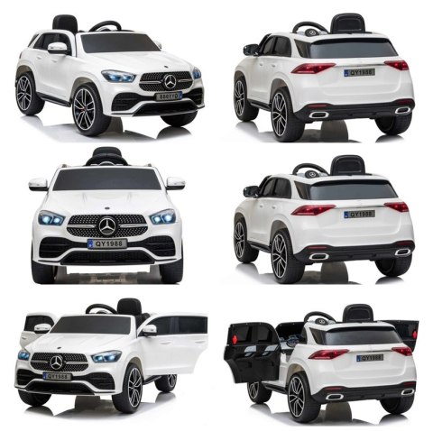 MERCEDES GLE 450 4MATIC, MIĘKKIE SIEDZENIE, MIĘKKIE KOŁA, FULL OPCJA/QY1988 Import SUPER-TOYS MERCEDES GLE 450 4MATIC, MIĘKKIE SIEDZENIE, MIĘKKIE KOŁA, FULL OPCJA/QY1988 Import SUPER-TOYS