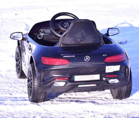 MERCEDES NA AKUMULATOR AMG GT, MIĘKKIE KOŁA EVA, MIĘKKIE SIEDZENIE/HL2588 Import SUPER-TOYS MERCEDES NA AKUMULATOR AMG GT, MIĘKKIE KOŁA EVA, MIĘKKIE SIEDZENIE/HL2588 Import SUPER-TOYS